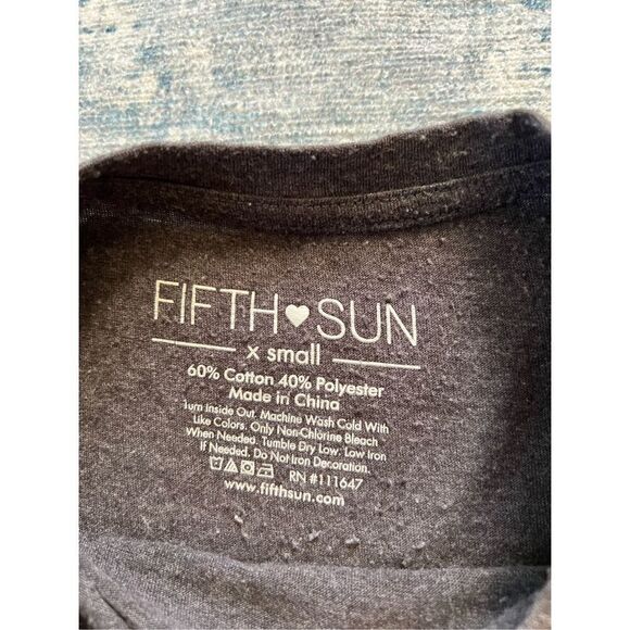 Fifth Sun Heathered  Gray Be The Person Your Pet Thinks You Are Tee XS - Picture 3 of 4